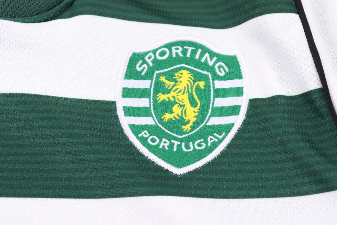 Sporting 02/03 Children's Home Retro Set - Long Sleeve