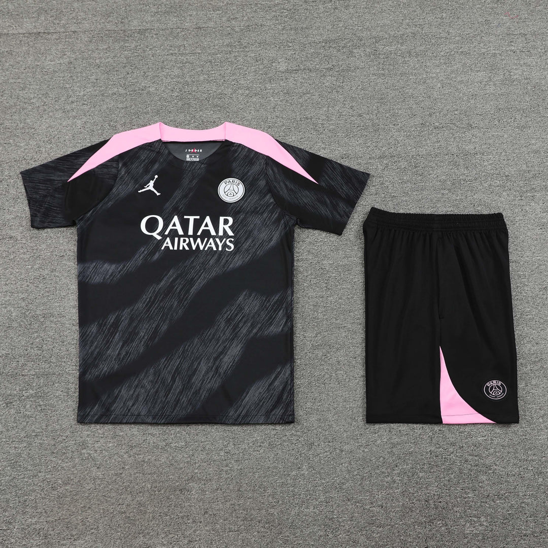 PSG 2024/25 Training Kit - Black/Light Pink