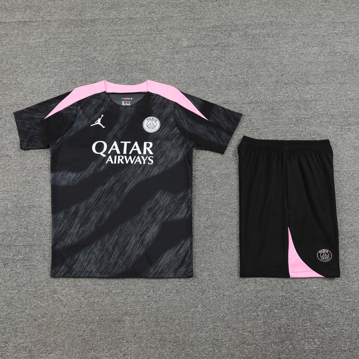 PSG 2024/25 Training Kit - Black/Light Pink