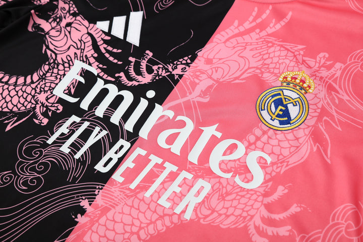Real Madrid 2025/26 Training Shirt - Black/Pink