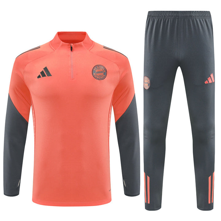 Bayern Munich Training Set 2025/26 - Orange Jacket