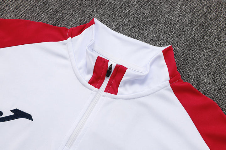Joma Training Jacket - White/Navy blue