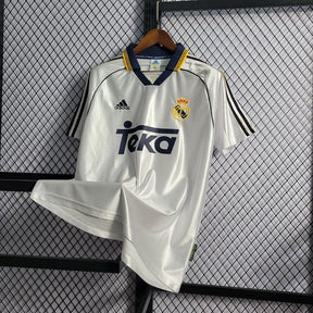 Real Madrid 98/99 Home Adidas Retro Shirt - White