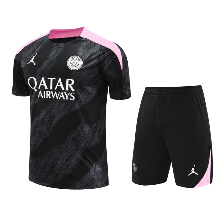 PSG 2024/25 Training Kit - Black/Light Pink