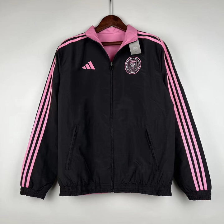Inter Miami Reversible Windbreaker Jacket - Black/Pink II