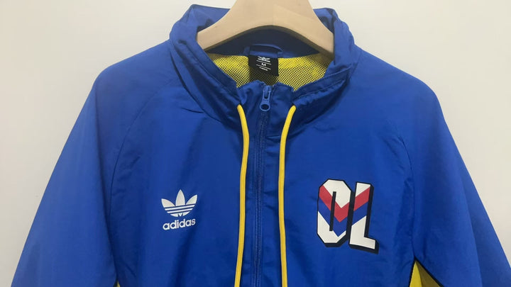 Lyon Windbreaker Jacket - Blue/Yellow