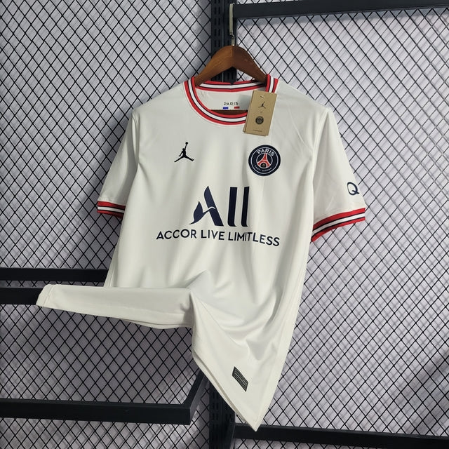 PSG Fourth 21/22 Men's Fan Shirt - White