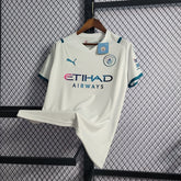 Manchester City Away 21/22 Shirt No. Puma Fan Masculina - White