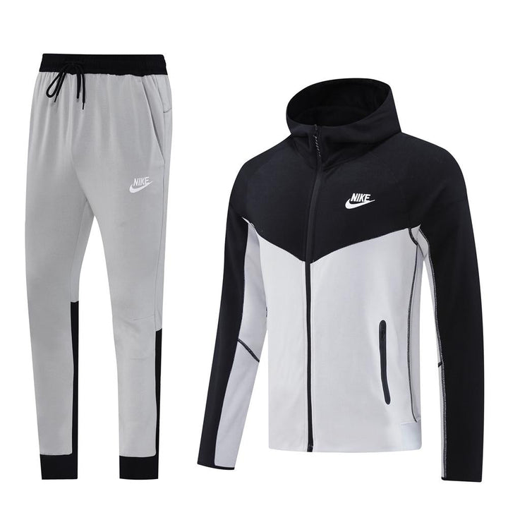 Nike Tech Fleece Set – Light Grey/Black
