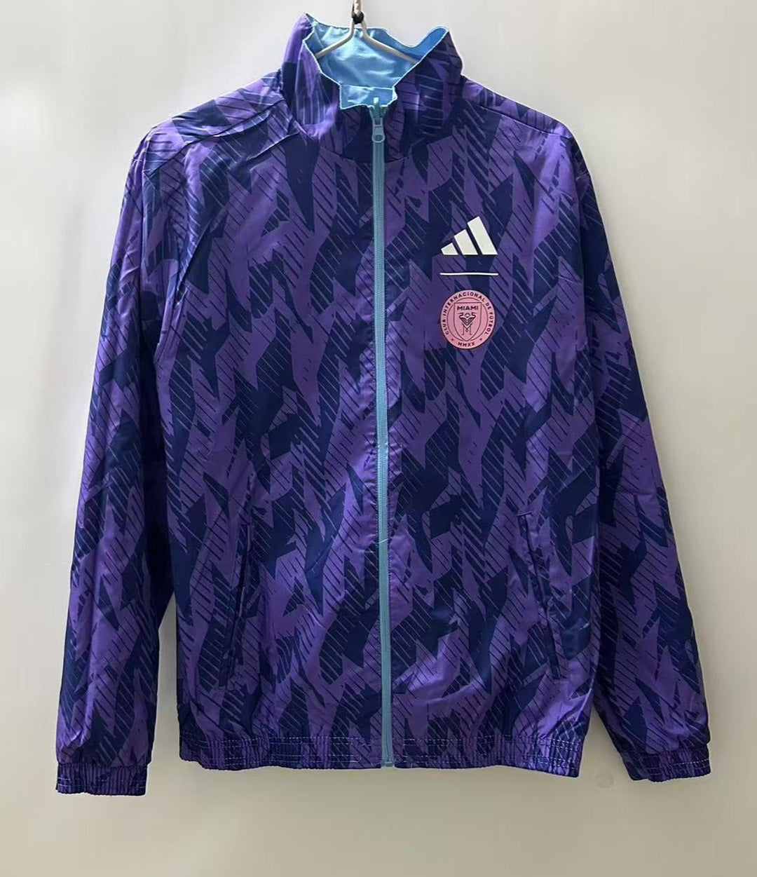 Inter Miami Windbreaker Jacket - Purple