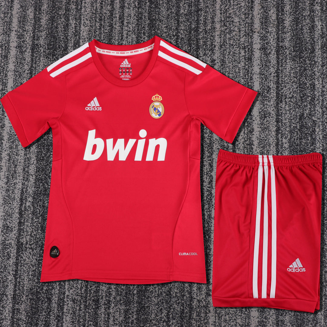 Real Madrid 11/12 Children's Third Retro Set