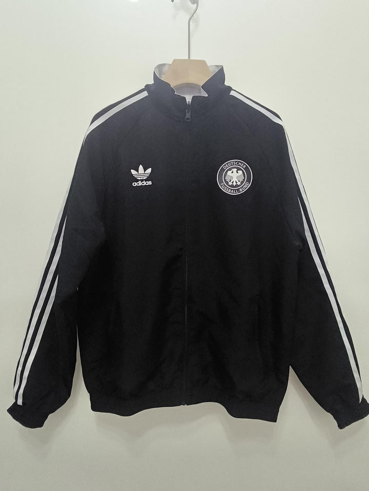 Germany Reversible Windbreaker Jacket 1990 - White/Black