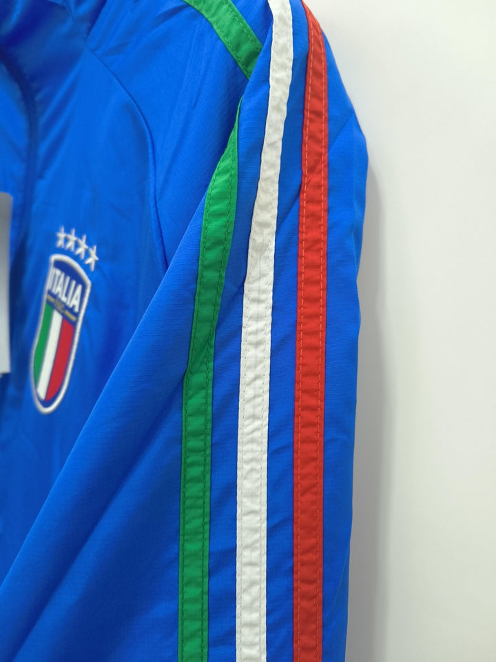 Italy Reversible Windbreaker Jacket - Blue/White