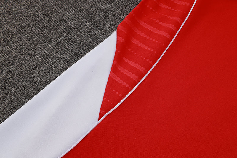 Adidas Training Jacket - Red/White II