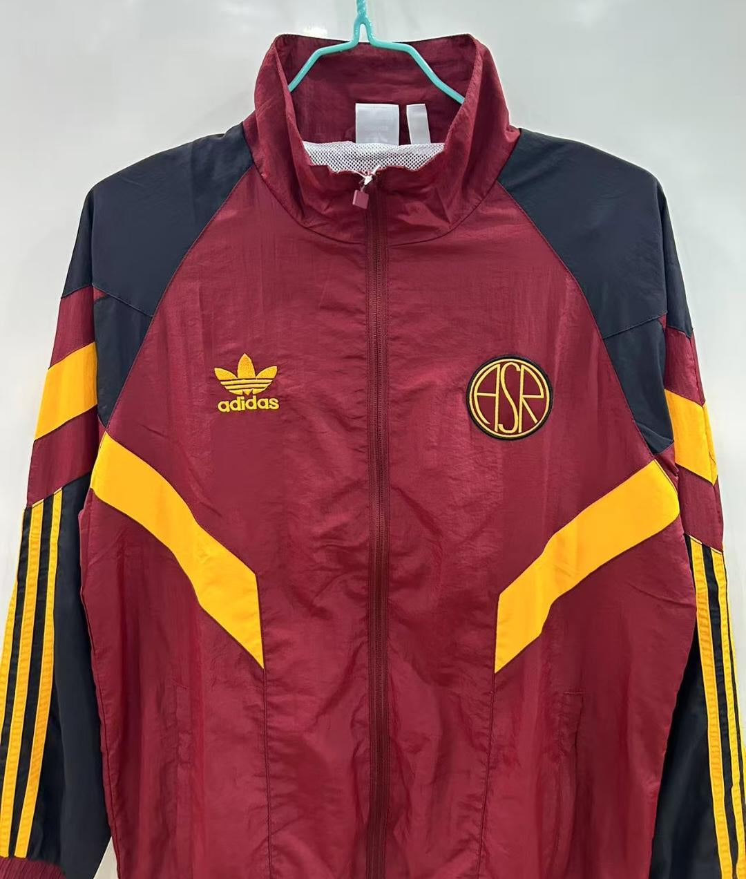 Roma Windbreaker Jacket - Burgundy