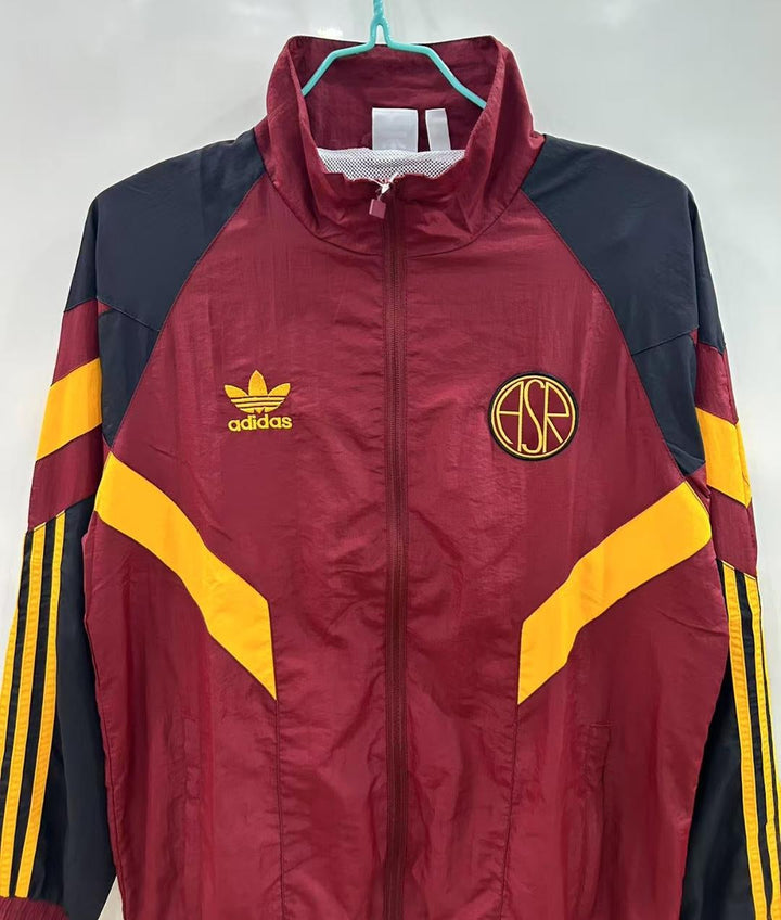 Roma Windbreaker Jacket - Burgundy