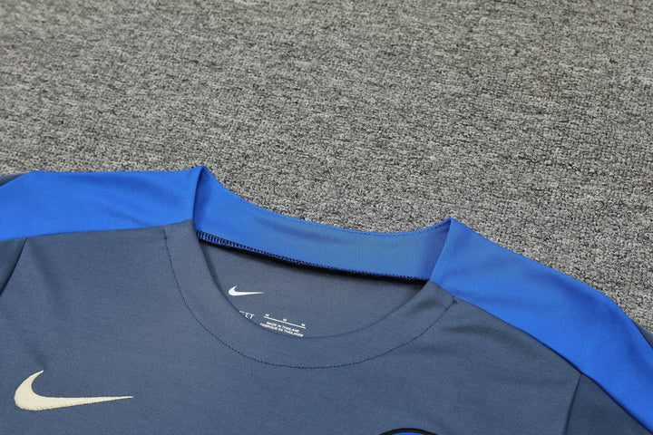 Inter Milan 2024/25 Training Shirt - Bluish Gray