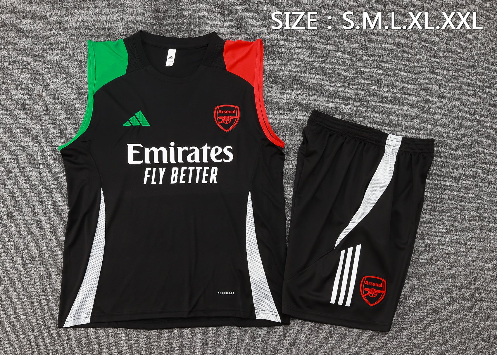 ARSENAL TANK TOP SET 2024/25