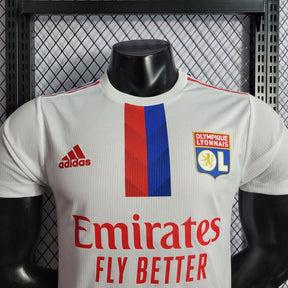 Lyon Home 22/23 Shirt No. Player Version Adidas - White