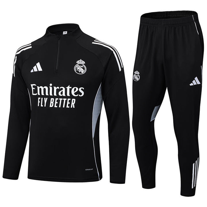 Real Madrid Training Set 2025/26 - Black