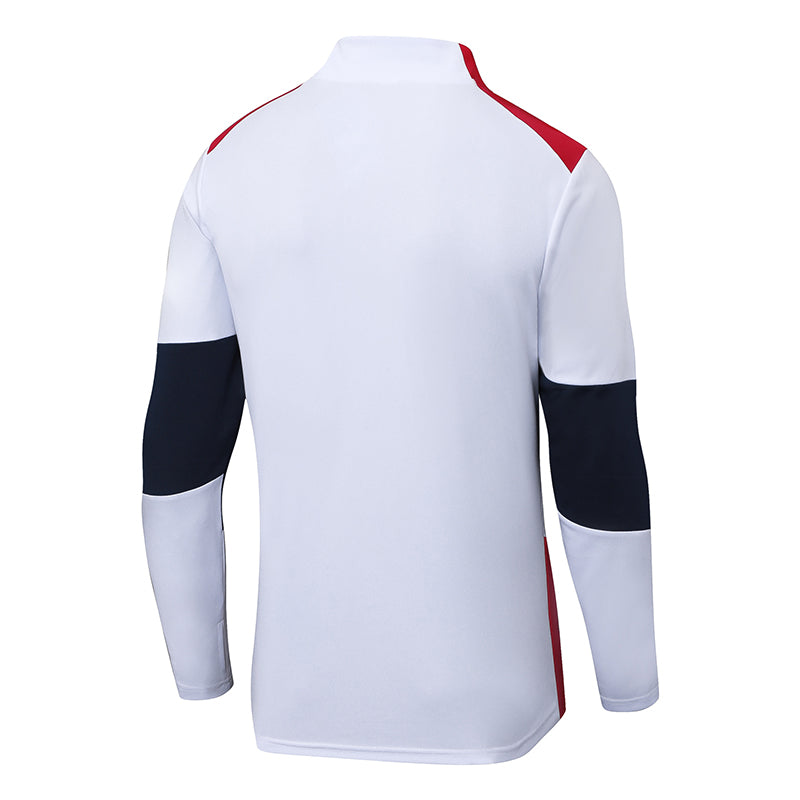 Joma Training Jacket - White/Navy blue