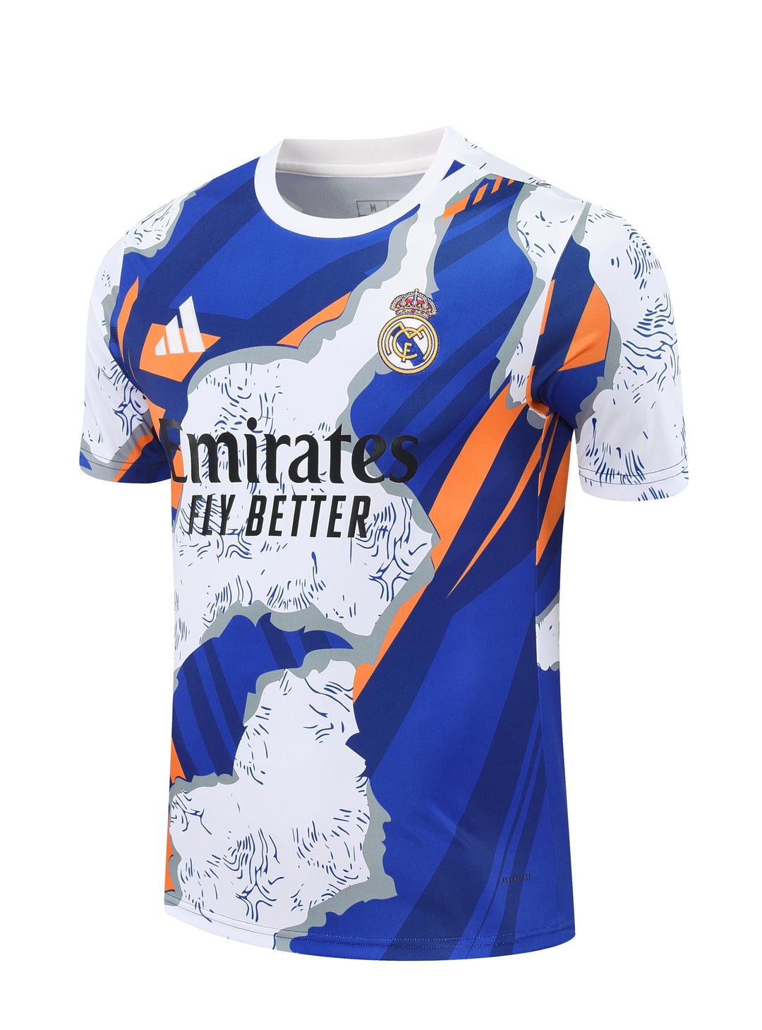 Real Madrid 2025/26 Training Shirt - Blue/Orange