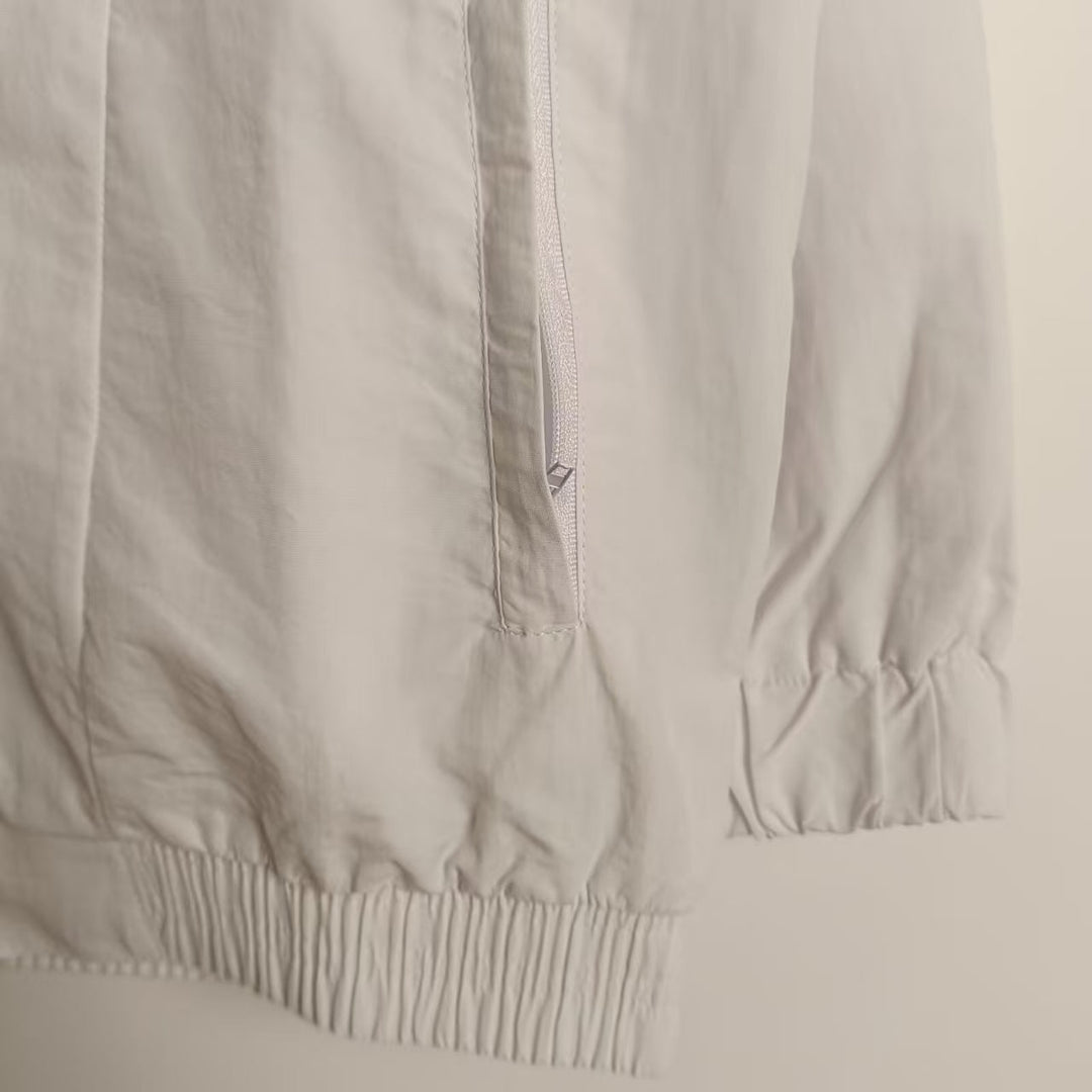 Italy Windbreaker Jacket - White