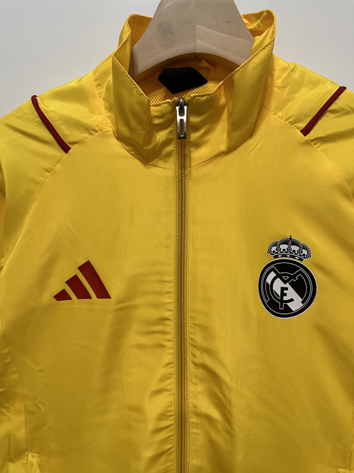 Real Madrid Windbreaker Jacket - Yellow