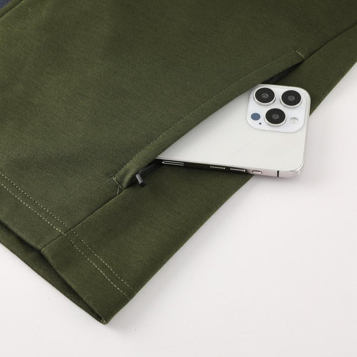 Puma Tech Fleece Set – Dark Green/ Black