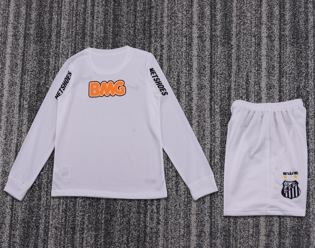 Santos 2013 Children's Home Retro Set - Long Sleeve