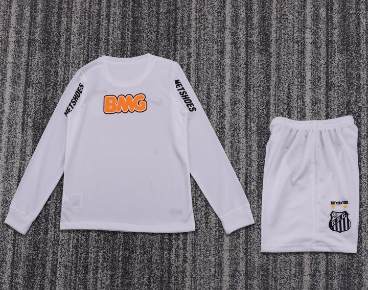 Santos 2013 Children's Home Retro Set - Long Sleeve