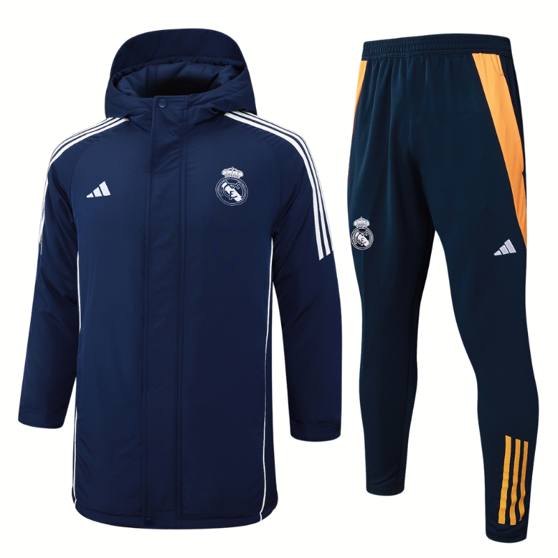 Real Madrid Bench Coat 24/25 - Blue