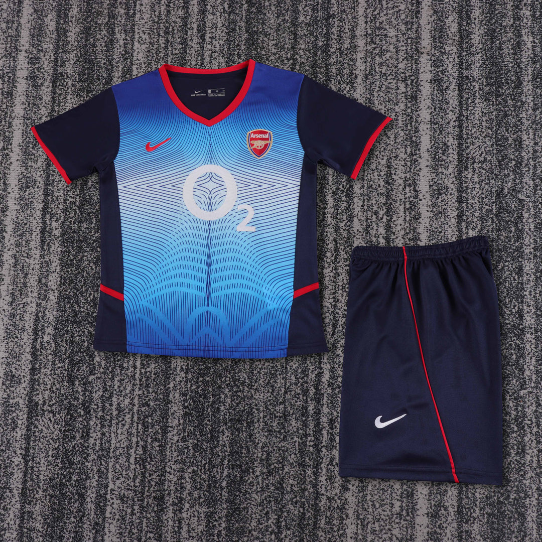 Arsenal 02/03 Children's Away Retro Set