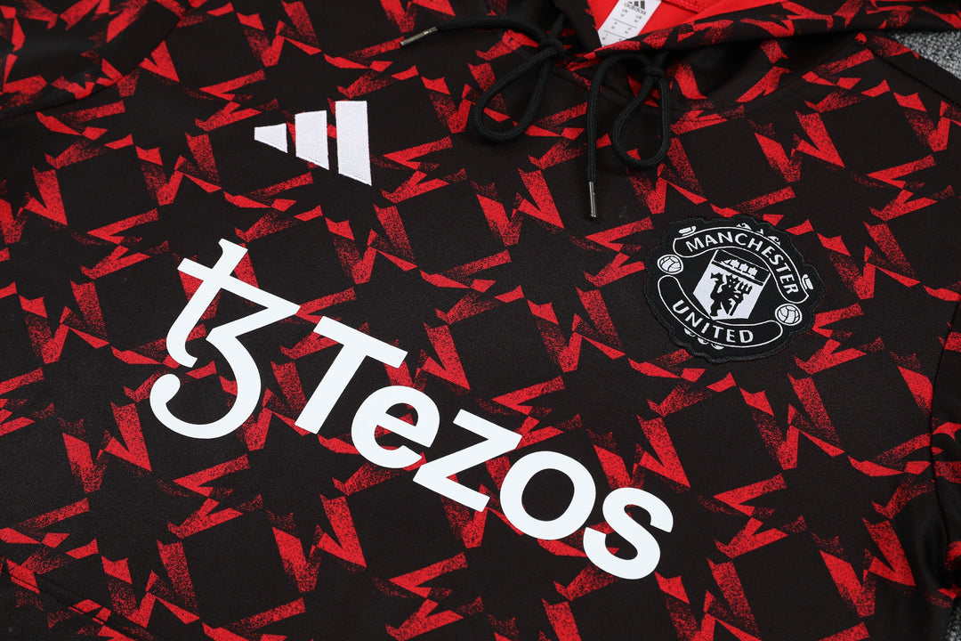 Manchester United Set 2025/26 Cap - Black/Red