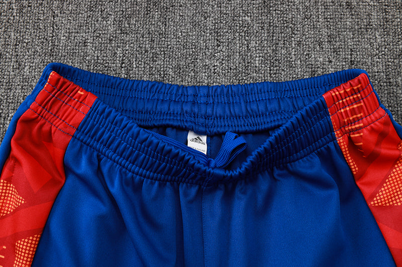 Adidas Training Pants - Blue/Orange