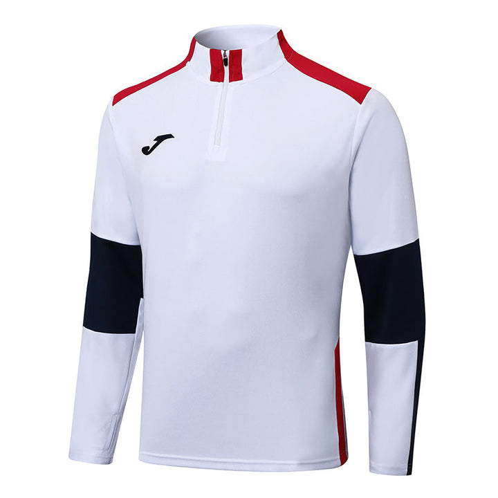 Joma Training Jacket - White/Navy blue