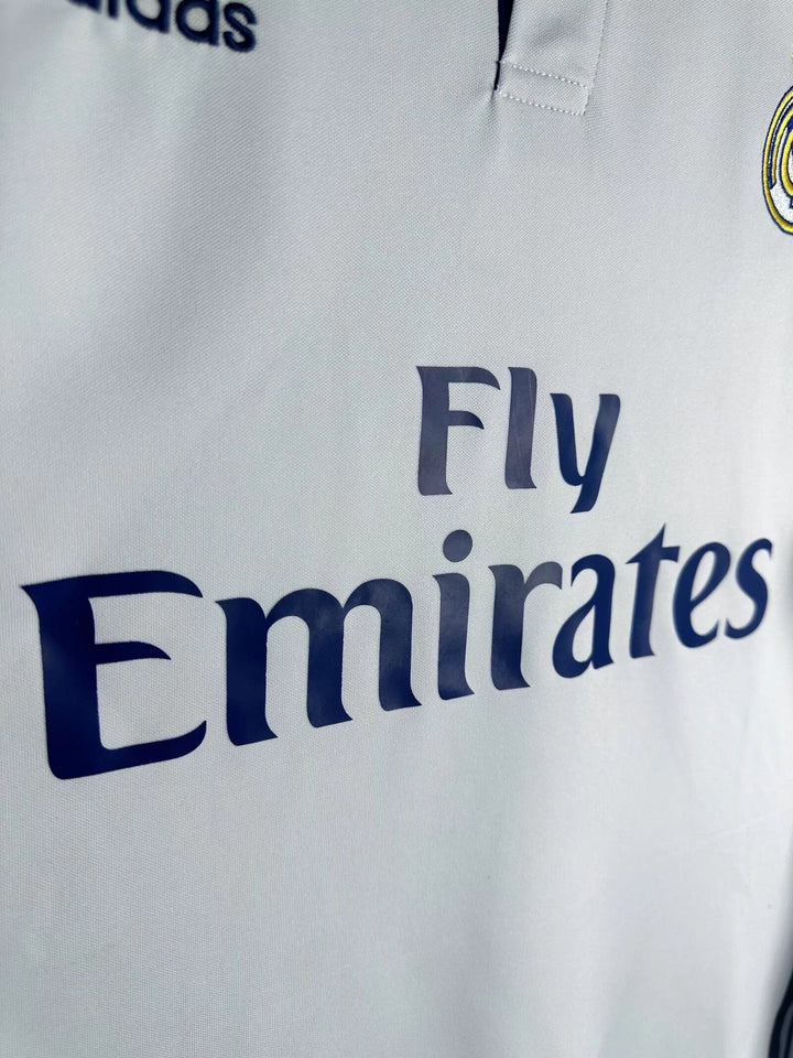 Real Madrid 16/17 Home Retro Shirt - Long Sleeve