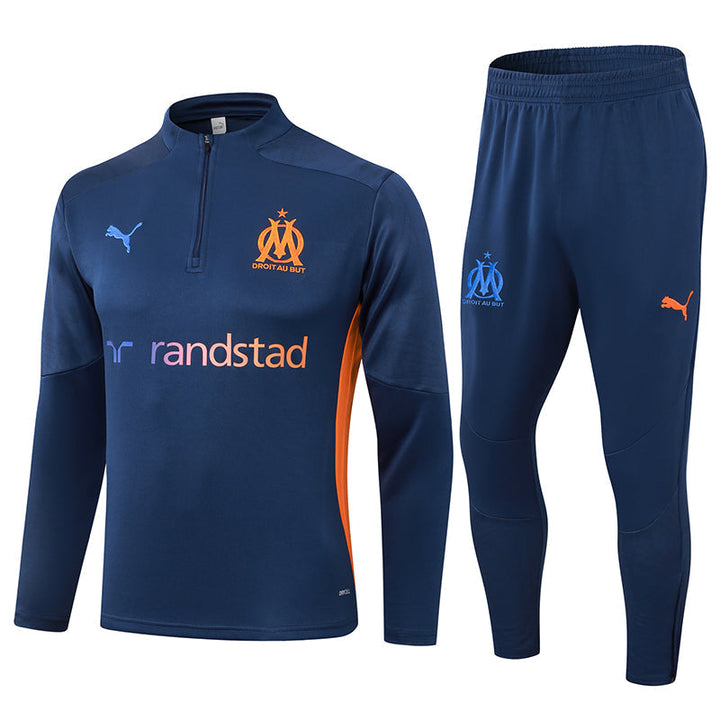 Olympique de Marseille Training Set 2024/25 - Navy Blue