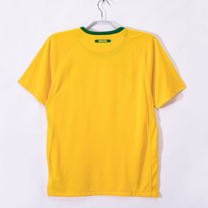 Brazil 2010 Home Retro Shirt