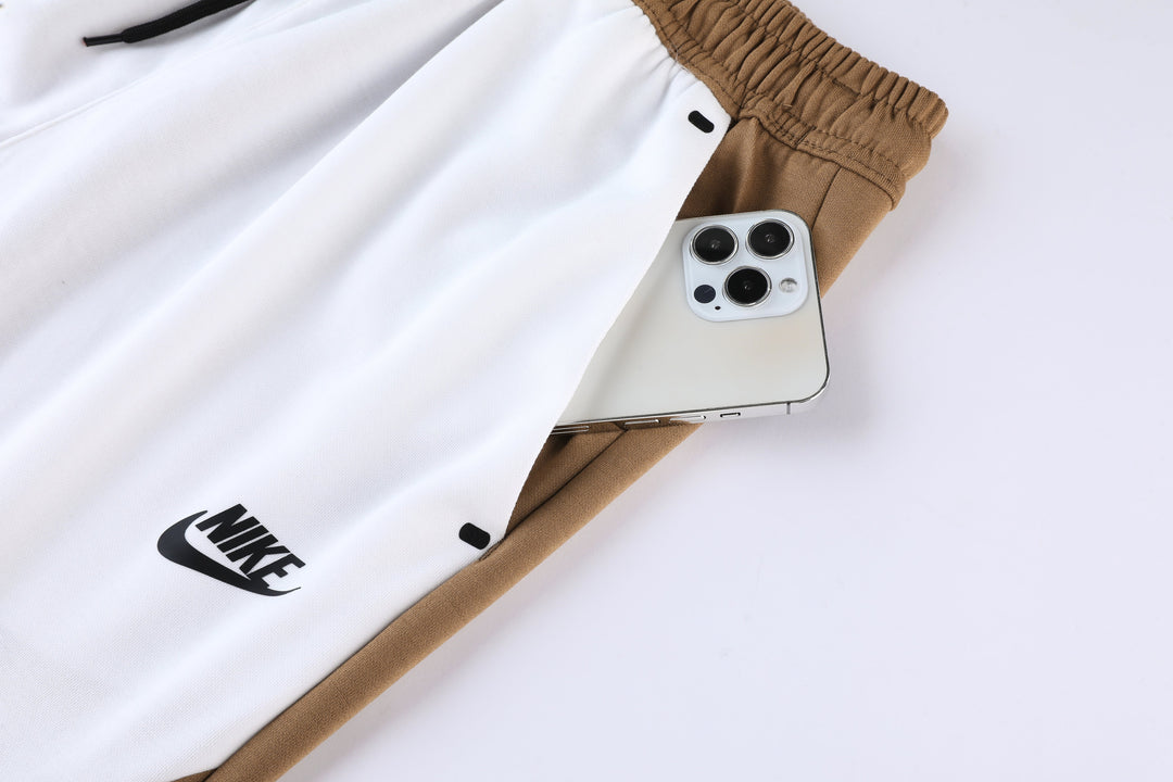 Nike Pants - Brown/White