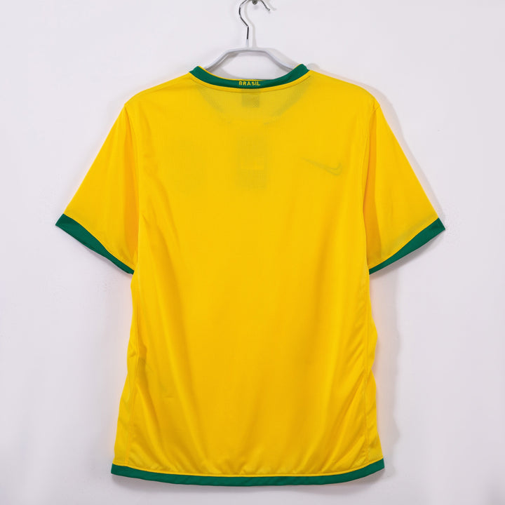 Brazil 2006 Home Retro Shirt