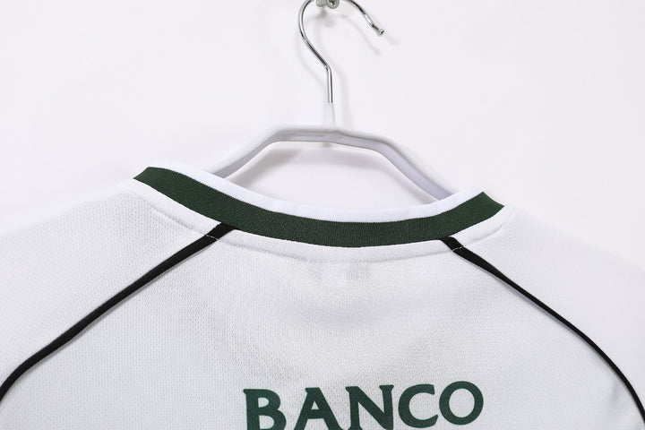 Sporting 01/03 Home Retro Shirt - Long Sleeve
