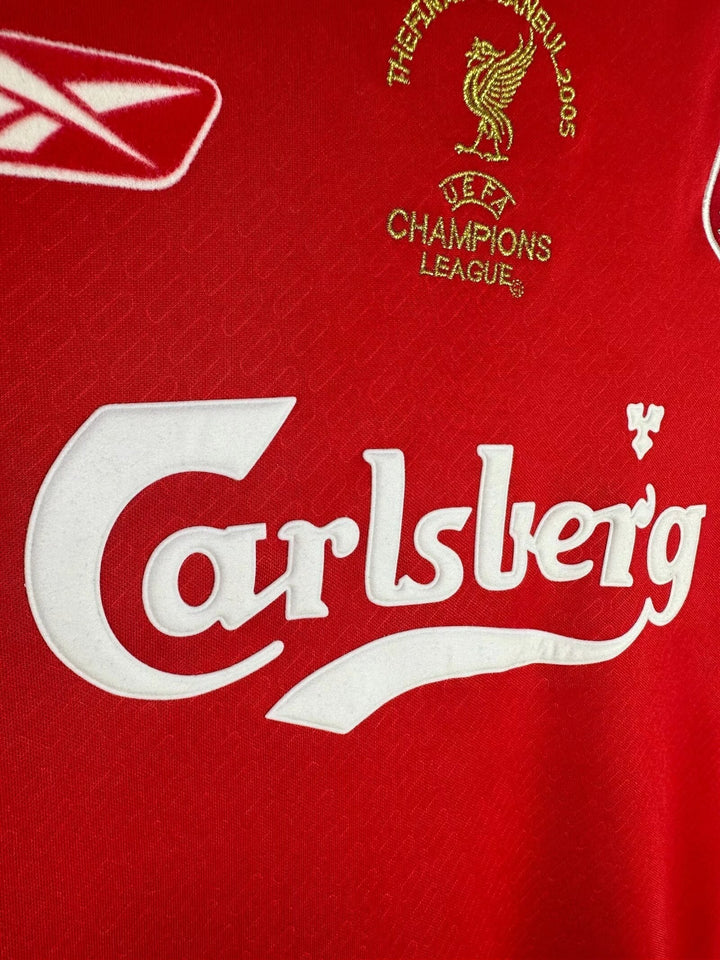 Liverpool 04/05 Home Retro Shirt - Long Sleeve