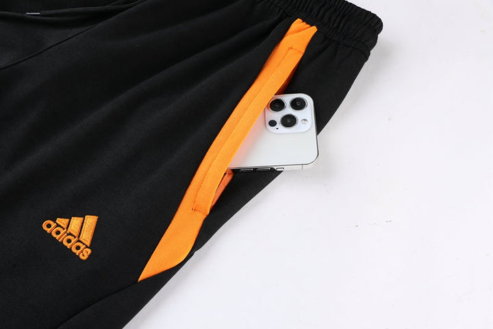 Adidas Pants - Black/Orange