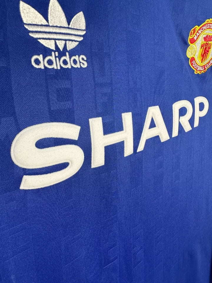 Manchester United 88/90 Third Retro Shirt - Long Sleeve