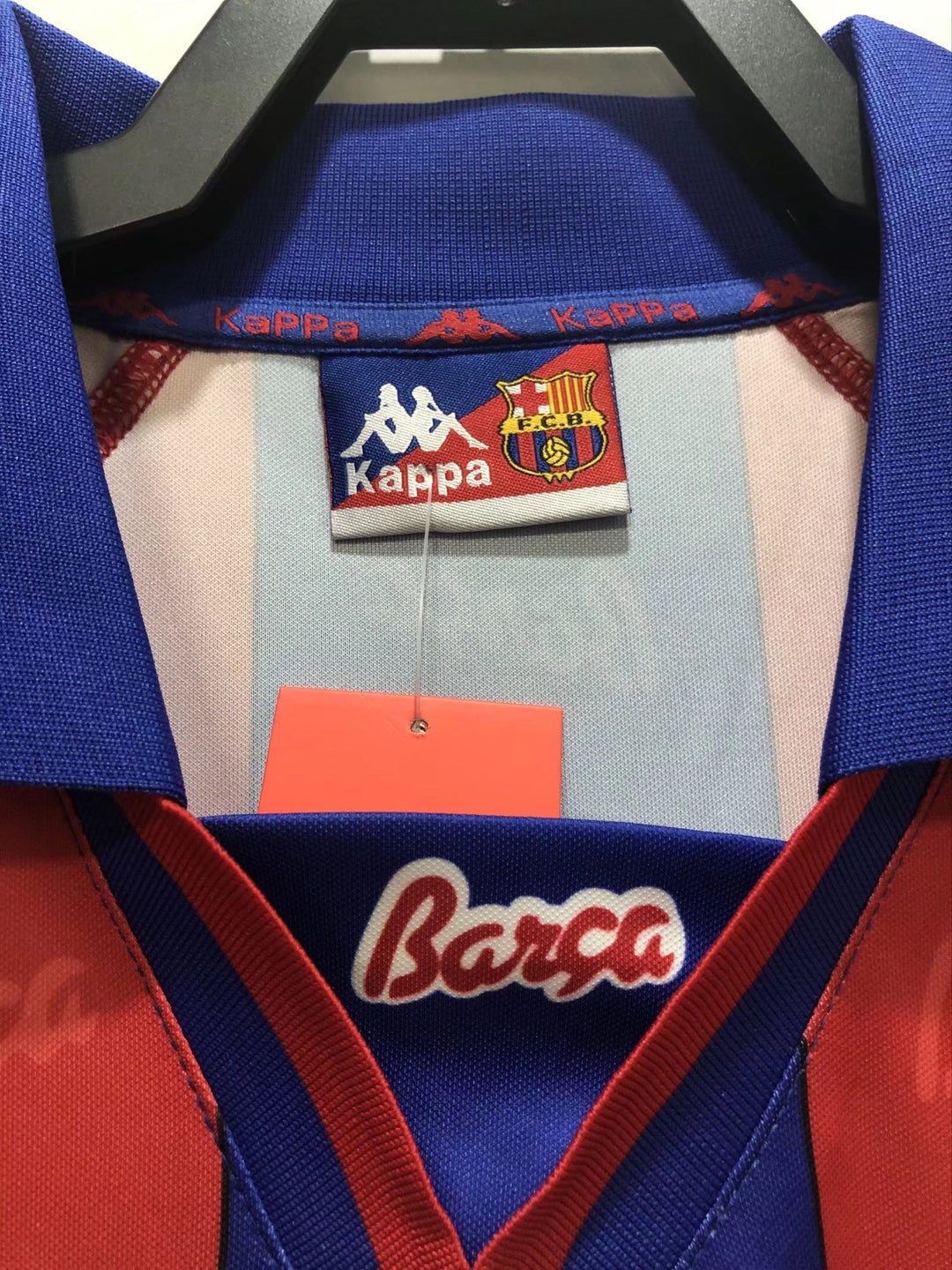 Barcelona 96/97 Home Retro Shirt - Long Sleeve