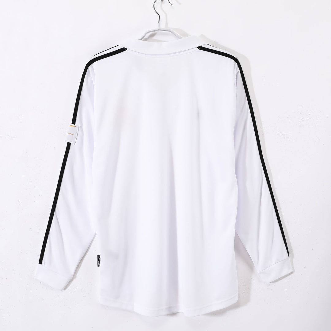 Real Madrid 02/03 Home Retro Shirt - Long Sleeve