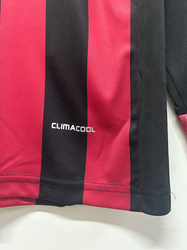 Milan 09/10 Home Retro Shirt - Long Sleeve