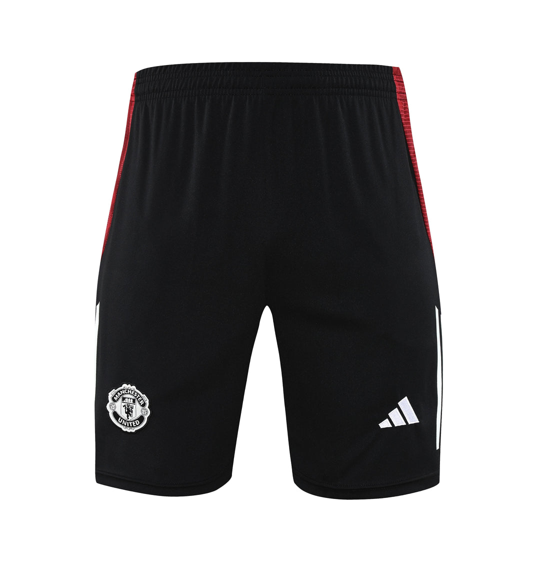 Manchester United 2025/26 Training Short - Black/Burgundy