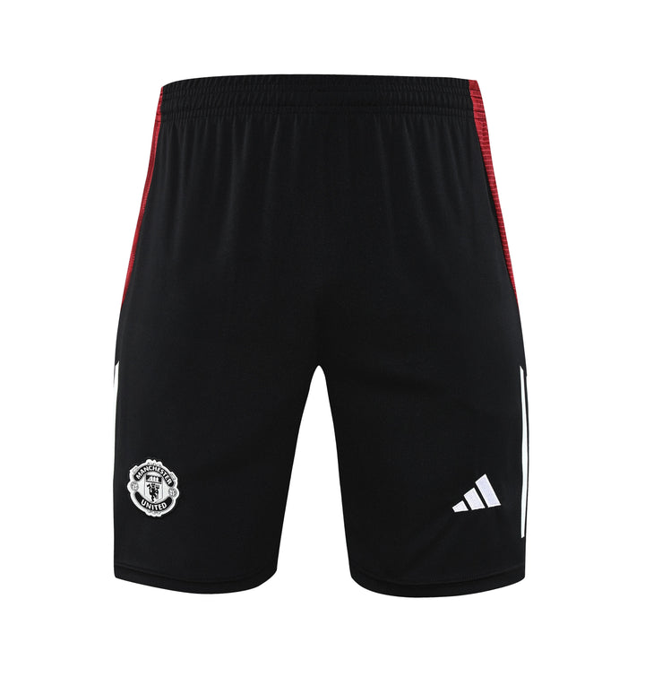 Manchester United 2025/26 Training Short - Black/Burgundy